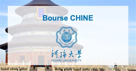 Programme de Bourses d études China 2023 à Hohai University