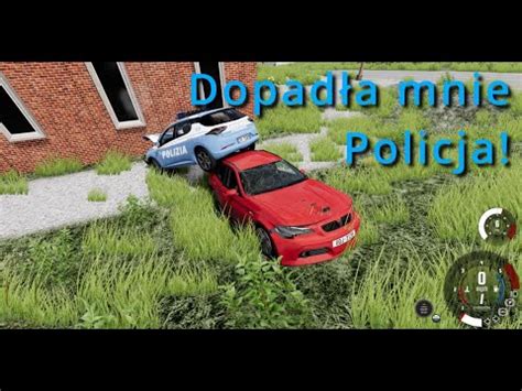 Ucieczka przed policją BeamNG Drive YouTube