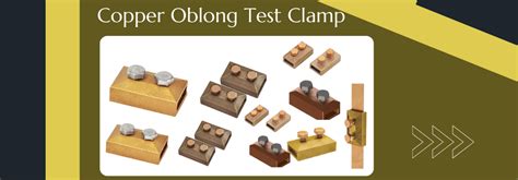 Copper Oblong Test Clamp Brass Earthing Accessories