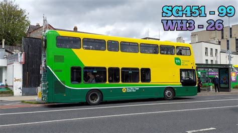 Clip Of The Week 3 Dublin Bus SG451 And Loud Dublin Bus WH3 Routes