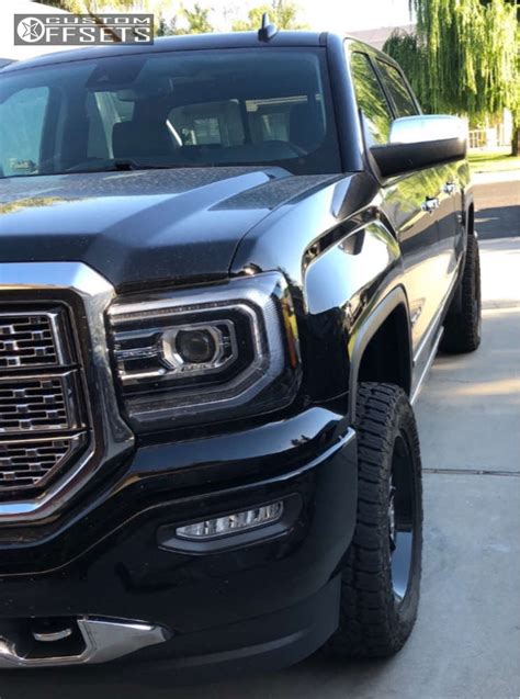 Gmc Sierra With X Hostile Fury And R Toyo Tires