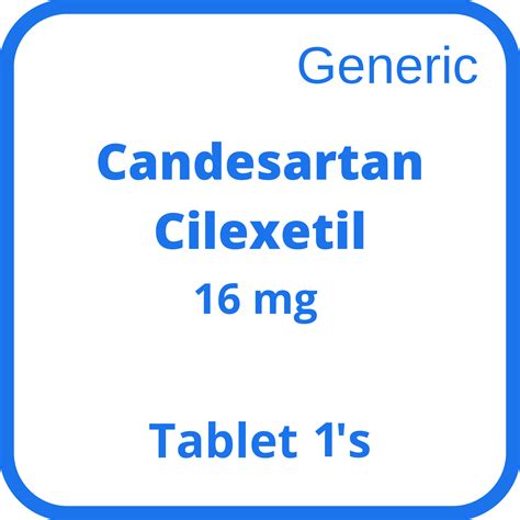 ACTIMED Candesartan Cilexetil 16mg Tablet 1 S Price In The Philippines