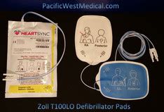 Zoll Adult Defibrillator Pads - T100AC-Zoll Radiolucent HeartSync ...