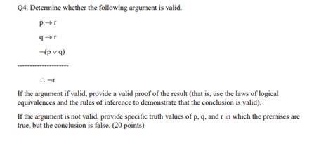 🔥 How Can You Determine If An Argument Is Valid Determine If An Argument Is Valid Or Invalid