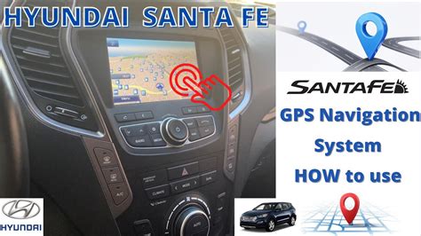 Hyundai Santa Fe Gps Navigation System Review How To Use Youtube