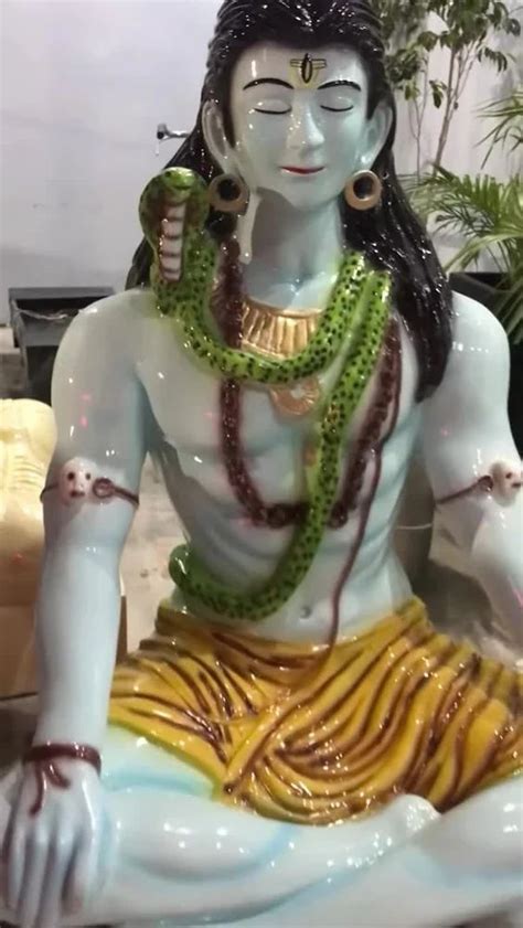 Fiber Shiva Statue Size Dimension 48 Inches At Rs 25000 In Meerut