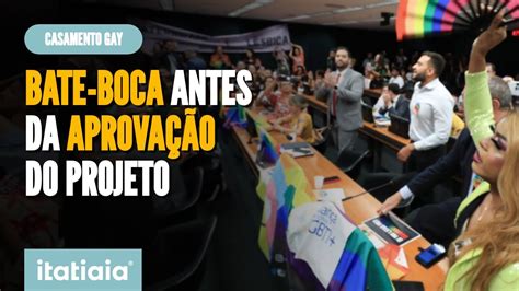 Comiss O Da C Mara Aprova Projeto Que Pro Be Casamento Gay Youtube