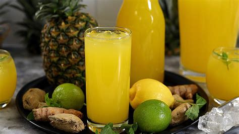 Sisi Jemimah S Pineapple Ginger Juice Recipe Is Healthy And Refreshing Bellanaija