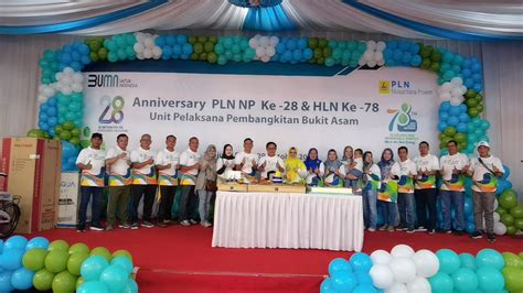 Anniversary Ke 28 Tahun Dan Hari Listrik Nasional Ke 78 Pln Np Upk Ba Adakan Berbagai Kegiatan