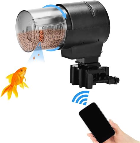 Jyieujey Alimentador Autom Tico De Peces Con Control Wifi Con