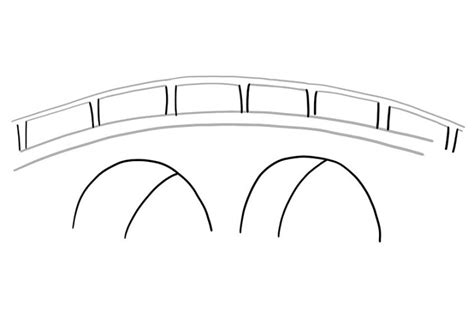 How To Draw A Bridge An Easy To Follow Bridge Drawing Tutorial