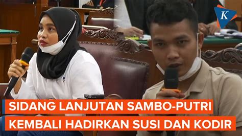 Sidang Sambo Dan Putri Hari Ini Jaksa Hadirkan 10 Saksi Termasuk ART