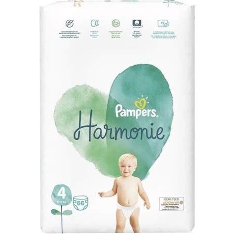 Pampers Harmonie Taille Couches Kg Kg Cdiscount