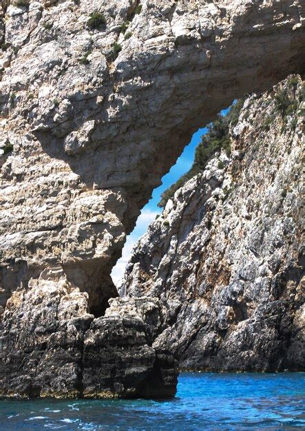 Premium Photo Blue Caves On Zakynthos Island Greece