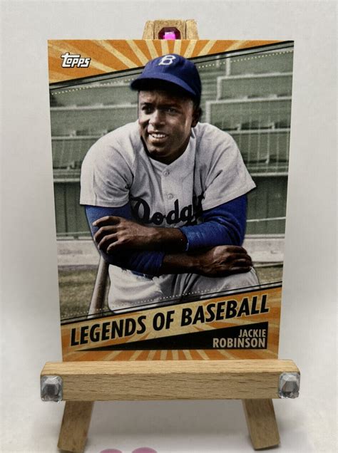 JACKIE ROBINSON 2021 Topps Opening Day Legends Of Baseball LOB 6 EBay