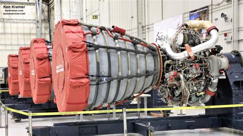 St Rs Engine Attached To Nasa Artemis Sls Core Stage Space Upclose