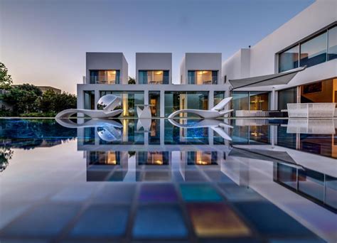 Luxurious Modern Mansion with Pool HD desktop wallpaper : Widescreen ...