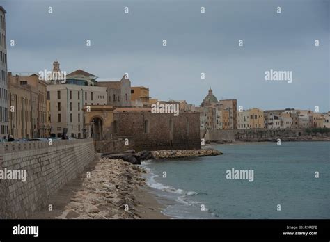 Old town and city,Italy, Sicily, Trapani Stock Photo - Alamy