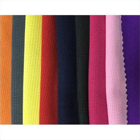 Plain Polyester Dry Fit Fabric For Fitness Garments At Rs 280 Kg In