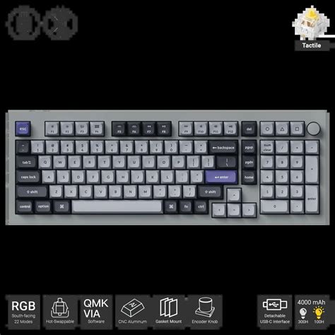 Keychron Q5 Pro Fully Assembled (Knob Version) @ TK Computer KH, Cambodia