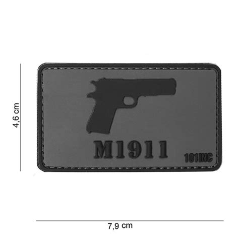 Ecusson D Colt M Pvc Velcro Patch Dan Military