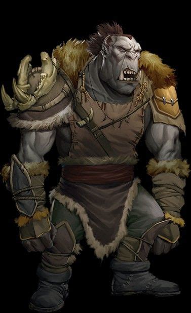 Pin By Melm0e On Orcs And Half Orcs Fantasy Rpg Games Game Character