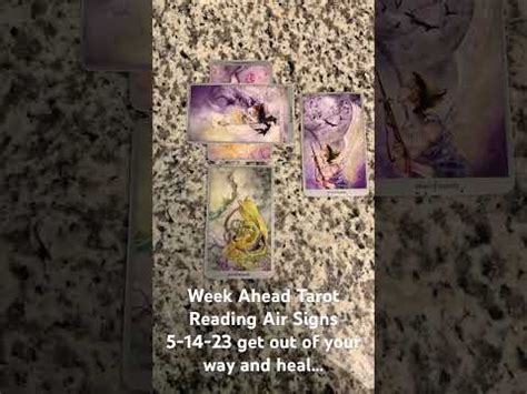 Week Ahead Tarot Reading Libra Gemini Aquarius Youtube