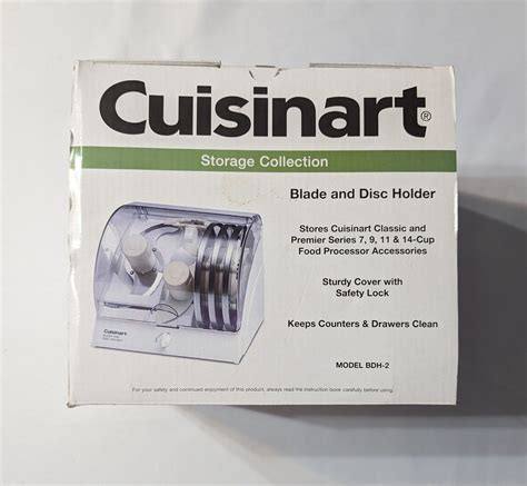 Cuisinart Food Processor Blade And Disc Holder Bdh 2 86279104977 Ebay