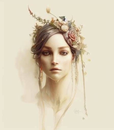 Forest Goddess by NinaCamplin on DeviantArt