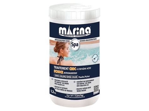 Choc En Poudre Sans Chlore Pour Spa 1 20 Kg Marina Spa Spa