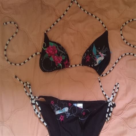 Inmocean Swim Black Floral Bikini Set Poshmark