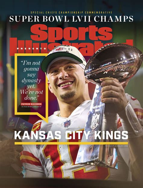 Free Delivery on all items KC Chiefs Super Bowl LVII: Sports Illustrated Commemorative Issue ...