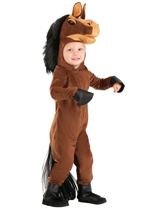 Toddler Brown Horse Costume | Kid's Animal Costumes