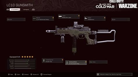 Call Of Duty® Black Ops Cold War Weapon Detail Lc10