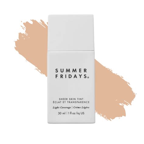 Summer Fridays Sheer Skin Tint Ml London Loves Beauty