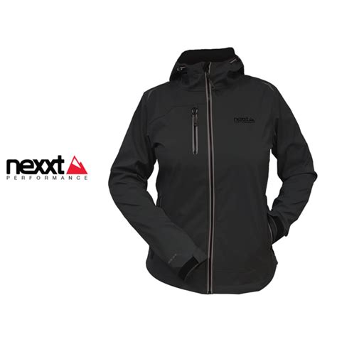 Campera Softshell Dama Arrow Negro Nexxt