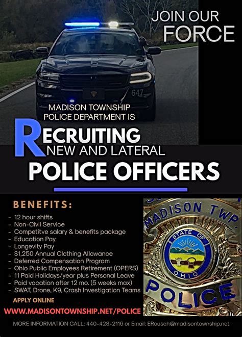 PD-Recruitment Flyer | madisontwp