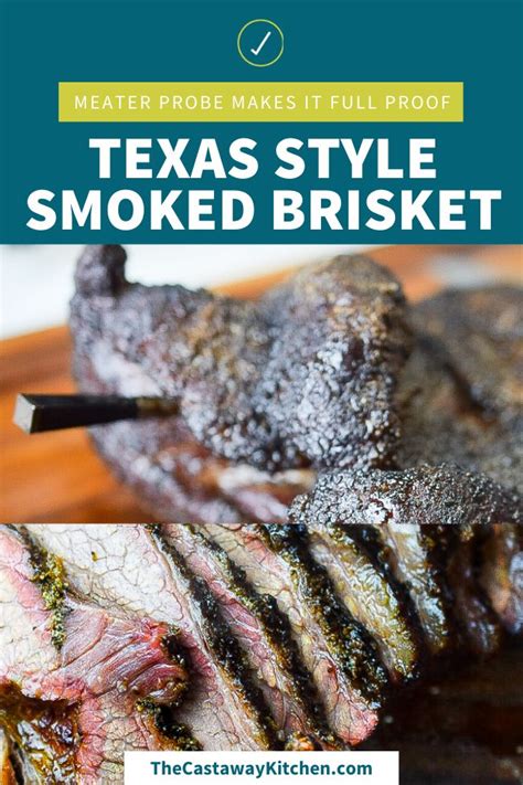 Juicy Tender Texas Style Smoked Brisket With Meater Recipe Smoked