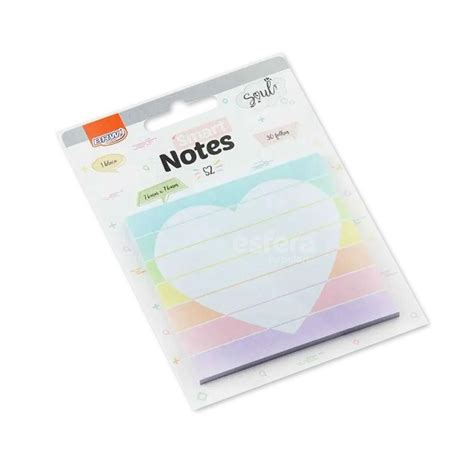 Bloco Adesivo Smart Notes S X Mm Folhas Brw Esfera