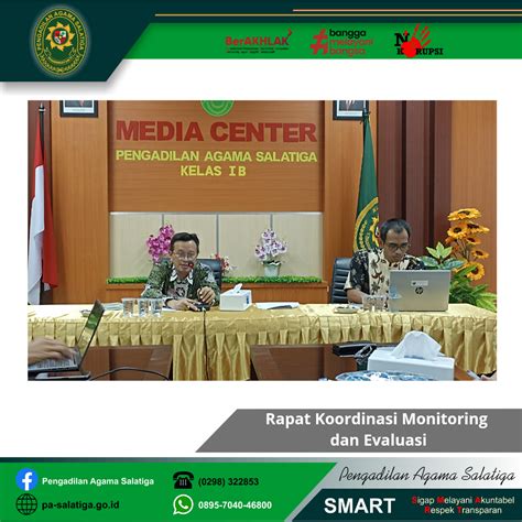 Rapat Koordinasi Monitoring Dan Evaluasi Kinerja Bulan Januari