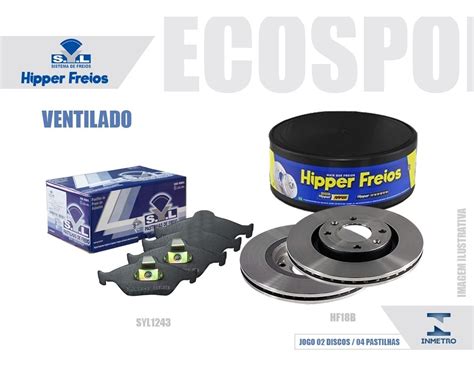 Kit Disco Pastilha Ecosport V Parcelamento Sem Juros