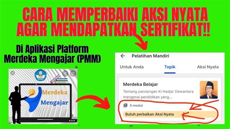 Cara Memperbaiki Aksi Nyata Merdeka Belajar Di Aplikasi Platform