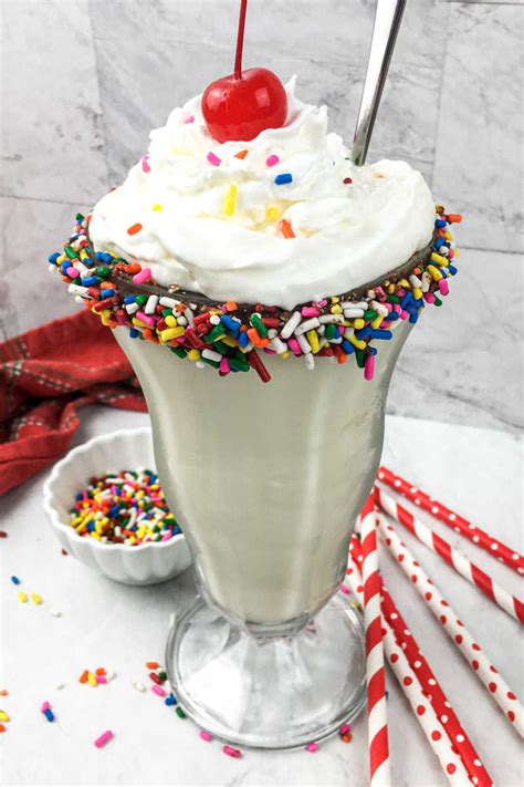 Thick And Creamy Birthday Milkshake Recipe Mama Likes To Cook