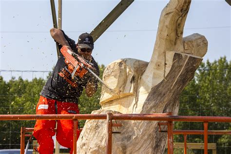 Chainsaw Carving Festival Watrous Manitouwatrous Manitou