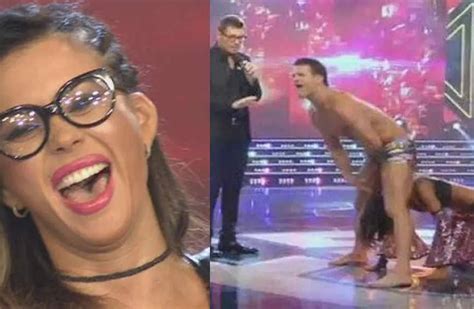 El Doloroso Blooper De Karina Jelinek Y Maxi Diorio En Su Baile Hot