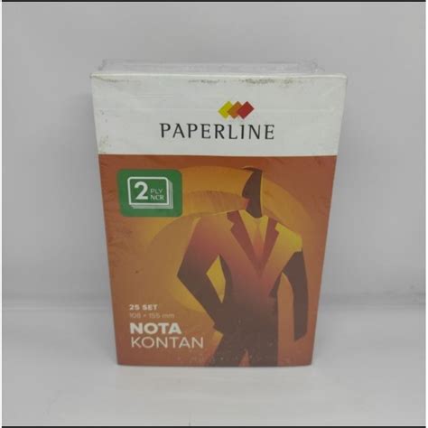 Jual BUKU NOTA K2 BON KONTAN PAPERLINE KECIL 2 RANGKAP NCR Shopee