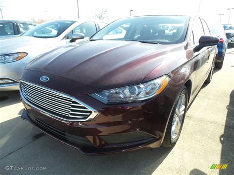 2018 Burgundy Velvet Ford Fusion SE 126435286 Photo 2 GTCarLot