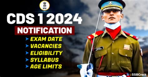 Cds Notification Exam Date Vacancies Eligibility Syllabus