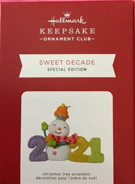 Hallmark Sweet Decade Special Edition Koc Event Exclusive Ornament