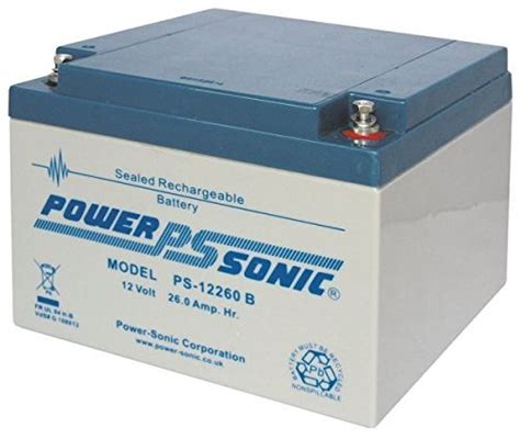 Buy Power Sonic 12V 26AH Replace 24AH 28AH AGM GEL BATTERY 27 HOLES